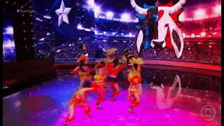 Ritmo do boi-bumbá de Parintins abrilhanta quadro "Dança dos Famosos" da Rede Globo