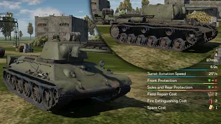 T-34 (1942)/KV-1 (ZIS-5) Gameplay | War Thunder Mobile Gameplay | No Commentary