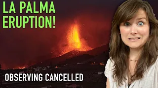 Volcanic ash is NOT GOOD for astronomy | La Palma