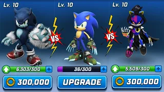 Sonic Forces - Use All Level 10 Special Characters: Werehog vs Boscage Maze vs Reaper Metal Sonic