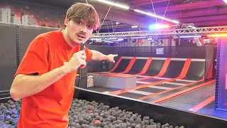 ASMR 100 TRIGGERS IN TRAMPOLINE PARK