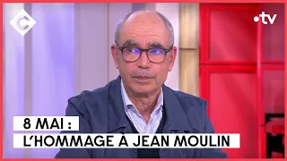 Hommage à Jean Moulin, le plus célèbre des résistants français - C à vous - 08/05/2023