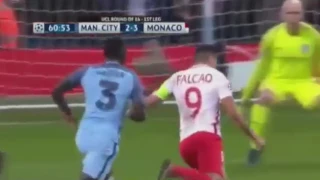 Манчестер Сити 5:3  Монако Обзор матча HD