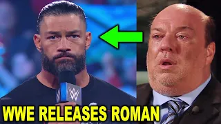 WWE Releases Roman Reigns as Paul Heyman is Sad About Firing - WWE News