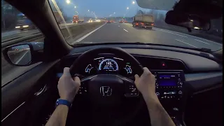 Honda CIvic X 5D Night | 4K POV Test Drive #138 Joe Black