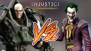 Injustice Gods Among Us - Lex Luthor Vs. Joker (Hard) Walkthrough | RozZ99