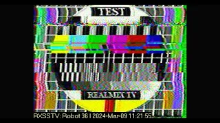 Decoding of SSTV and Waterfall Art from RealMix Radio 6185kHz