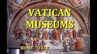 VATICAN CITY MUSEUMS TOUR GUIDE - MUST SEE IN ROME ITALY