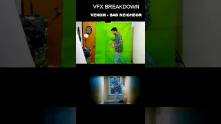 VFX Breakdown * venom neighbor #vfx #vfxbackground #trendingshorts #shortvideo #shortvideobangla