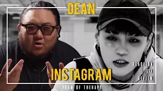 Producer Reacts to DEAN "instagram"