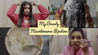 Beauty Maintenance Routine with Helpful Tips || (Skin Care,Hair Care & Body Care)