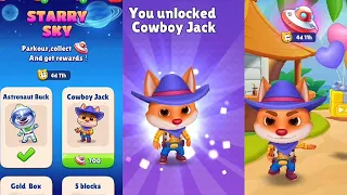 Running Pet - Decoration Home STARRY SKY event Cowboy Jackunlocked Gameplay Android ios