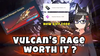 SSR Vulcan's Rage Showcase & New Gift Code - Solo Leveling Arise