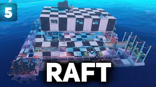 Перестраиваем плот в корабль за 5 минут ⛵ Raft [PC 2018] #5