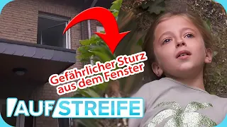 Polizisten unter Schock: Eingesperrtes Kind flüchtet und STÜRZT in die Tiefe! | Auf Streife | SAT.1