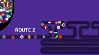 210 Countries Marble Race Route Elimination Eps 2