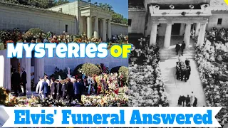 Mysteries of Burial: Funeral Director Bob Kendall Reveals Why No American Flag on Elvis's Casket?