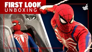 Hot Toys Spider-Man 2 Peter Parker Advanced Suit 2.0 Figure Unboxing | First Look