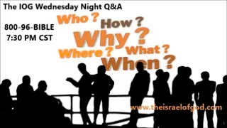 IOG - Wednesday Night Q&A 12/27/2023