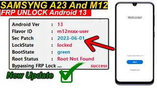 Samsung a23 FRP Bypass Android 13 | Samsung A235F Google Account Unlock Enable adb failed