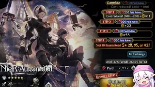 A2 & 2B Pulls | NieR Automata Crossover | Octopath CotC