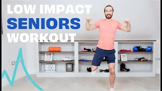 15 Minute Low Impact Workout for SENIORS | The Body Coach TV