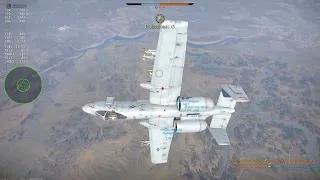 A10 AGM-65D 5 kill single attack run - Warthunder gameplay