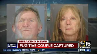 Fugitive couple captured in Arizona