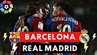 Barcelona vs Real Madrid 3-3 All Goals & Highlights ( 2007 La Liga )