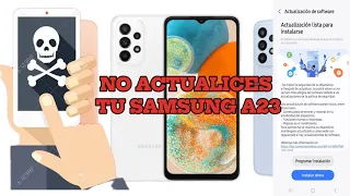 Samsung Galaxy A23 no enciende después de actualización