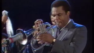 Dizzy Gillespie - Kenny Garrett sax, Freddie Hubbard, Woody Shaw on trumpet    is Mark Templeton