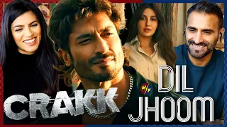 CRAKK: DIL JHOOM (Song REACTION!) | Vidyut Jammwal | Nora Fatehi | Vishal Mishra | Shreya Ghoshal