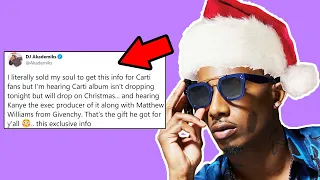 Whole Lotta Red DROPPING CHRISTMAS + Kanye West EXECUTIVE PRODUCER of Playboi Carti's Album?