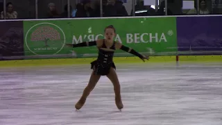 Коламыцева Дарья Amatour Open Cup Ladies 2007 2008 FS