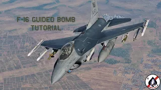 DCS World F-16 Guided Bomb & TPOD Tutorial
