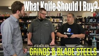 What Knife Should I Buy? | Grinds & Blade Steels