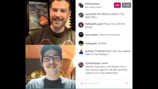 Rivers Cuomo Interview on 104.3 The Shark Radio - IG Live 5/13/20