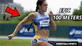 Abby Steiner's Epic 100m Return | Women's 100m | Tom Jones Invitational 2024