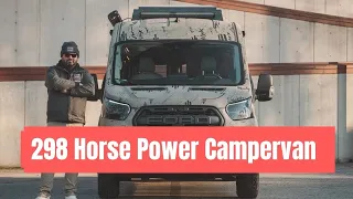 VAN TOUR I Ford Transit AWD Camper with 298 Horse Power #redarc #fordtransit #vanlife