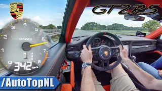 PORSCHE 911 GT2 RS 700HP AUTOBAHN 342km/h ONBOARD by AutoTopNL