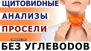 Гипотиреоз. Снизились щитовидные гормоны, ТТГ, Антитела. Год на безуглеводной диете без растений.