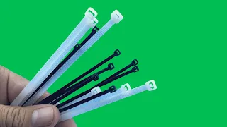 14 Amazing Tricks with Cable Ties that EVERYONE should know ✨