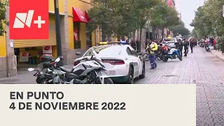 En Punto con Denise Maerker - Programa completo: 4 de noviembre 2022