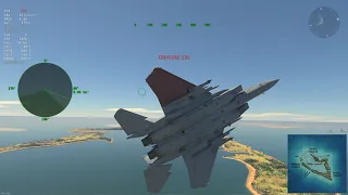 New F-15C animation + weaponry test in War Thunder