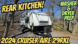 Near Perfect Rear Kitchen Travel Trailer! 2024 Cruiser Aire 29RKL