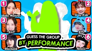 Guess The KPOP Group By Performance?🎤🎵 | Quiz Kpop Game 2024 | Kpop Quiz Trivia