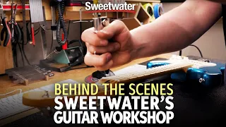 Behind the Scenes of Sweetwater's Guitar Workshop | Guitar Repair at Sweetwater