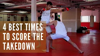 4 Best Opportunities to Score a Takedown in MMA