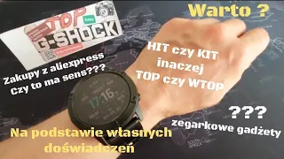 Czy zakupy z Aliexpress zegarkowych gadżetów mają sens? Garmin, Casio G-shock, inne... Co wy na to?