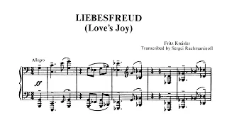 F. Kreisler / S. Rachmaninoff - Liebesfreud (Love's Joy)